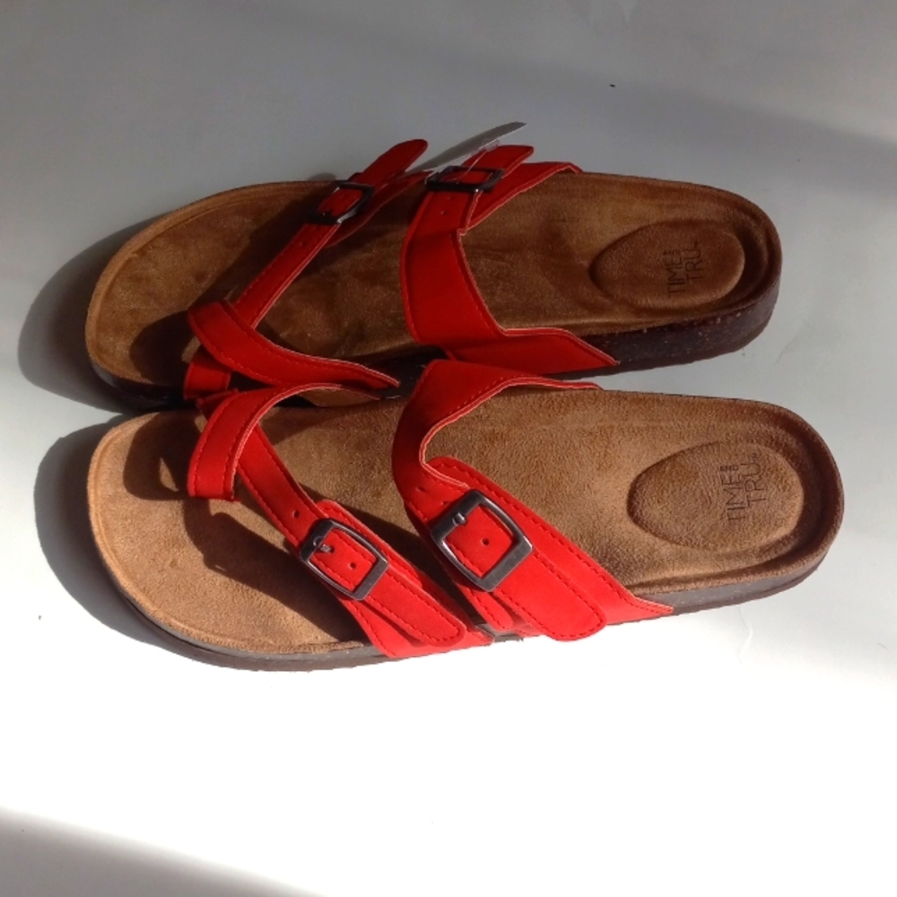 ORANGE SANDALS - Picture 2 of 3